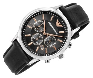 EMPORIO ARMANI Zegarek Męski EMPORIO ARMANI Renato AR11431 + BOX