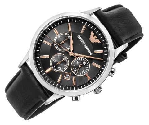 EMPORIO ARMANI Zegarek Męski EMPORIO ARMANI Renato AR11431 + BOX