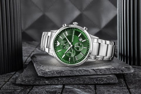 EMPORIO ARMANI Zegarek Męski EMPORIO ARMANI Renato AR11507 + BOX