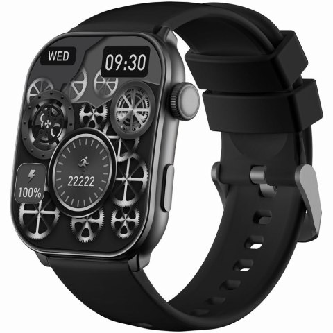 Gravity Smartwatch Męski GRAVITY GT28-1 Pasek + Bransoleta Czarny