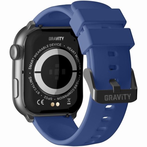 Gravity Smartwatch Męski GRAVITY GT28-3 Pasek + Bransoleta Granatowo Czarny