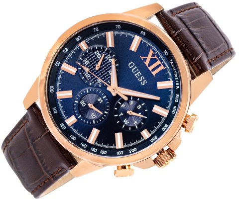 Guess Zegarek Męski Guess Walker GW0901G3 + BOX