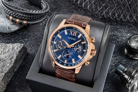 Guess Zegarek Męski Guess Walker GW0901G3 + BOX