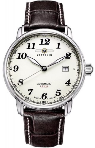 Zeppelin Zegarek Męski ZEPPELIN Automatic LZ 127 7656-5 + BOX