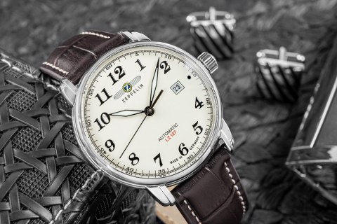 Zeppelin Zegarek Męski ZEPPELIN Automatic LZ 127 7656-5 + BOX