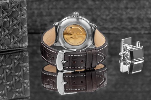 Zeppelin Zegarek Męski ZEPPELIN Automatic LZ 127 7656-5 + BOX