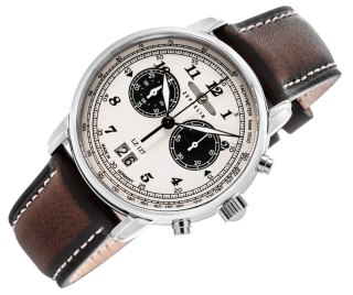 Zeppelin Zegarek Męski ZEPPELIN Graf Chronograph LZ 127 + BOX