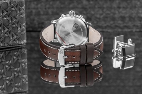 Zeppelin Zegarek Męski ZEPPELIN Graf Chronograph LZ 127 + BOX