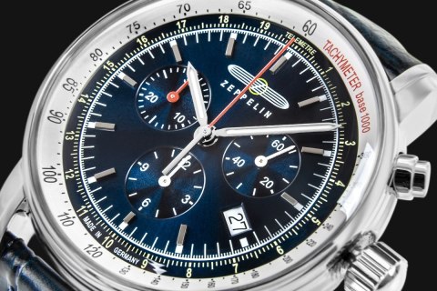 Zeppelin Zegarek Męski ZEPPELIN LZ14 Marine Chronograph 8888-3 + BOX