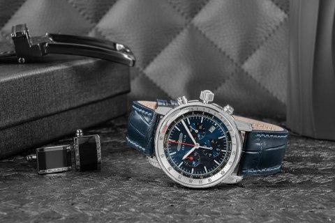 Zeppelin Zegarek Męski ZEPPELIN LZ14 Marine Chronograph 8888-3 + BOX