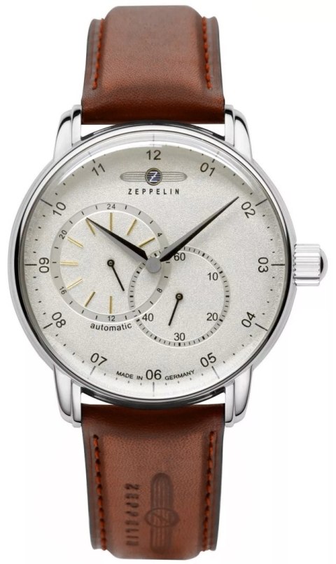 Zeppelin Zegarek Męski ZEPPELIN New Captain's Line Automatic 8662-1 + BOX