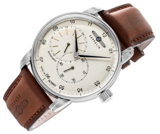 Zeppelin Zegarek Męski ZEPPELIN New Captain's Line Automatic 8662-1 + BOX