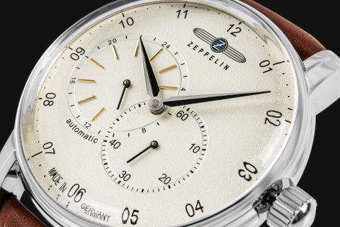 Zeppelin Zegarek Męski ZEPPELIN New Captain's Line Automatic 8662-1 + BOX