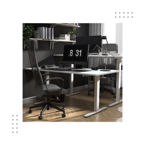 Biurko elektryczne Leader 7.6 White 160 cm