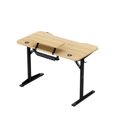 Biurko komputerowe z półką Leader 5.1 Oak 115 cm