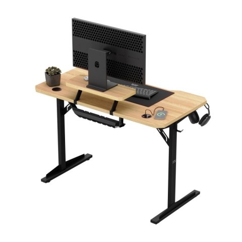 Biurko komputerowe z półką Leader 5.1 Oak 115 cm