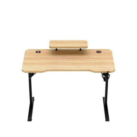 Biurko komputerowe z półką Leader 5.1 Oak 115 cm