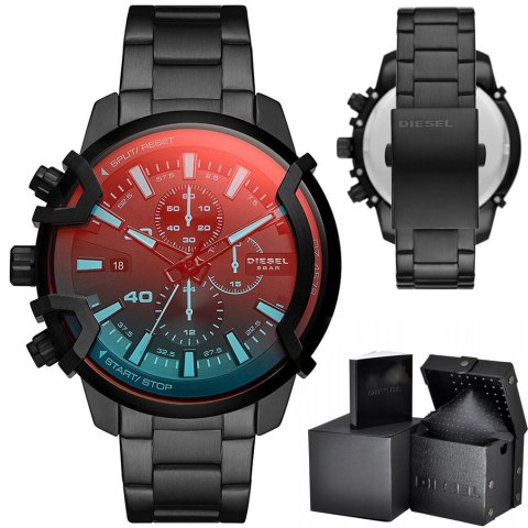 Diesel ZEGAREK MĘSKI DIESEL Griffed Chronograph DZ4578 + BOX