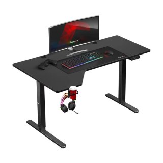 Biurko gamingowe Hero 9.1 Black 145 cm