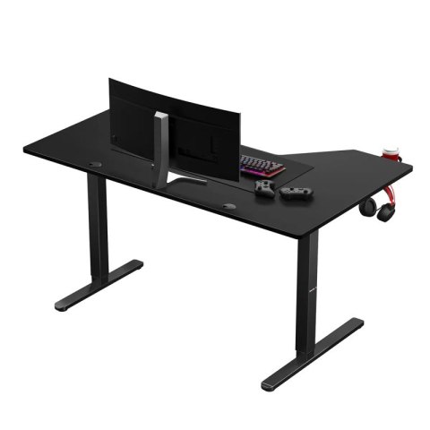 Biurko gamingowe Hero 9.1 Black 145 cm