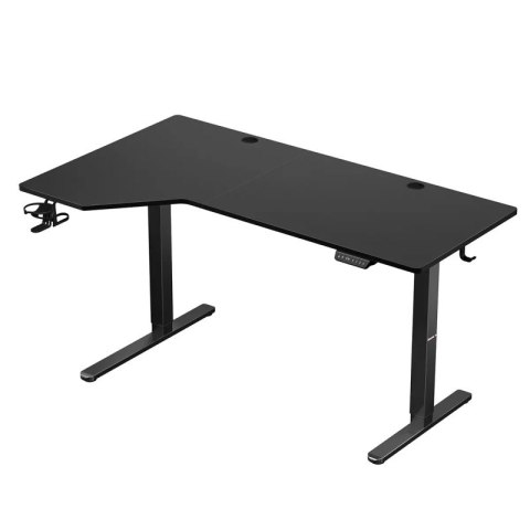 Biurko gamingowe Hero 9.1 Black 145 cm