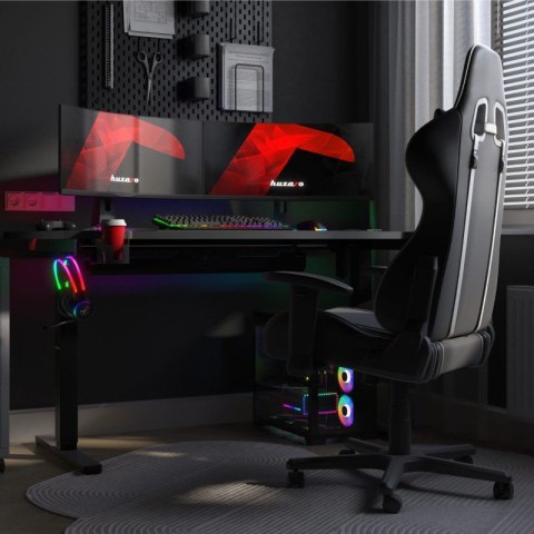 Biurko gamingowe elektryczne Hero 8.7 RGB Black 140 cm