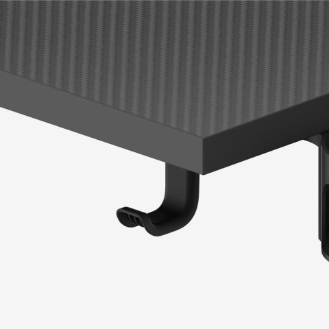 Biurko gamingowe elektryczne Hero 8.7 RGB Black 140 cm