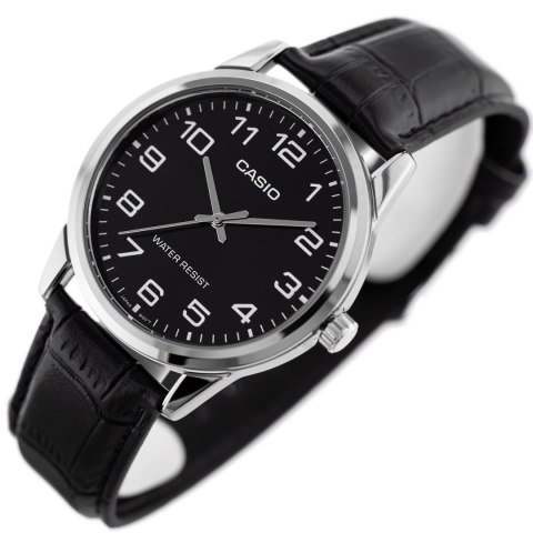 Casio ZEGAREK MĘSKI CASIO MTP-V001L-1BUDF (zd080d) + BOX