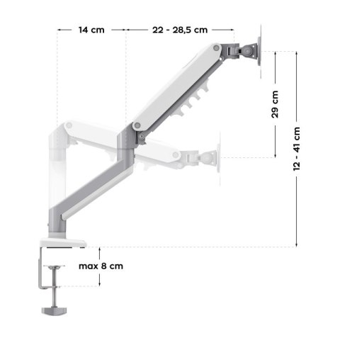 Uchwyt na monitor Flow 2.0