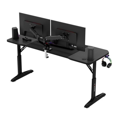 Biurko gamingowe Hero 4.6 Black 160 cm