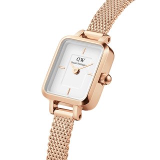 Daniel Wellington ZEGAREK DAMSKI DANIEL WELLINGTON Quadro Mini Melrose 15mm DW00100727 + BOX (zw524c)