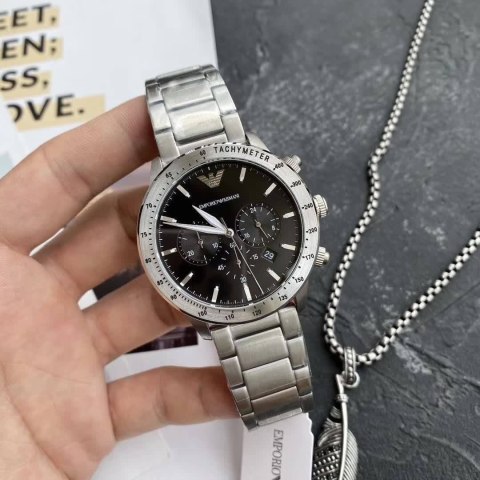 Emporio Armani ZEGAREK MĘSKI EMPORIO ARMANI AR11241 - MARIO (zi017c)