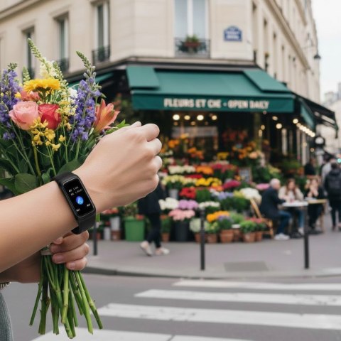 Gravity Smartband Gravity Czarny GT40-1
