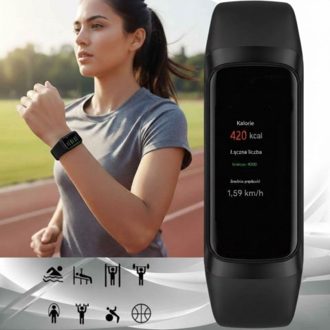 Gravity Smartband Gravity Czarny GT40-1