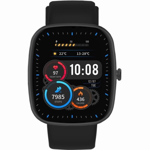 Gravity Smartwatch Gravity Czarny 2 Paski GT18-9