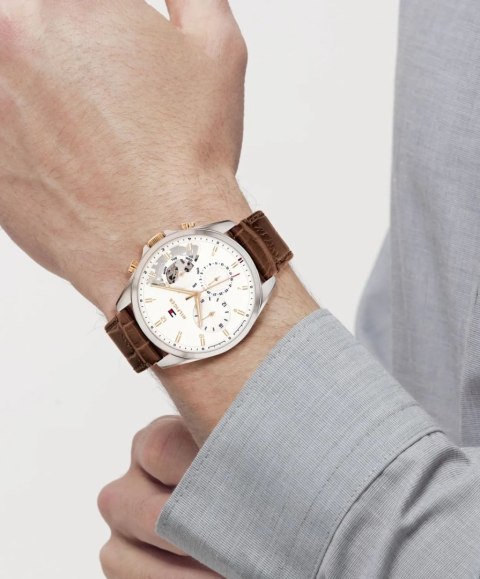 Tommy Hilfiger ZEGAREK MĘSKI TOMMY HILFIGER 1710450 BAKER (zf043a)
