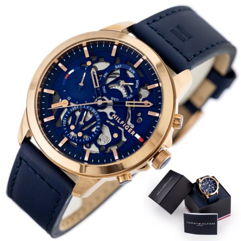 Tommy Hilfiger ZEGAREK MĘSKI TOMMY HILFIGER 1710475 Henry (zf081a)