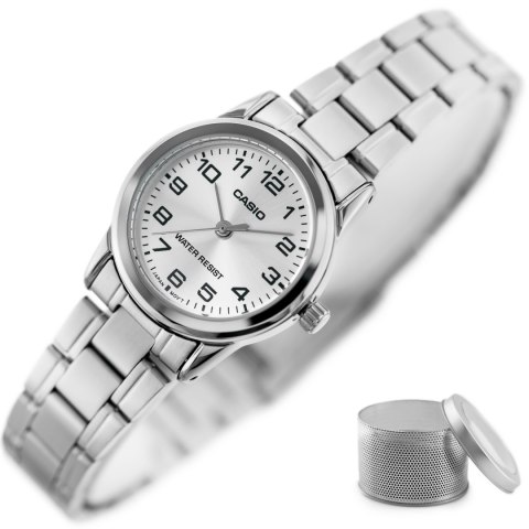 Casio ZEGAREK DAMSKI CASIO LTP-V001D-7BUDF (zd589a) + BOX