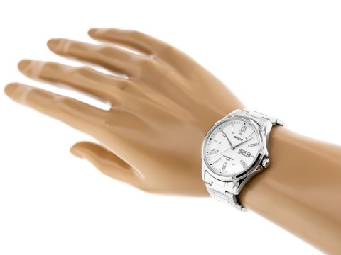 Casio ZEGAREK MĘSKI CASIO MTP-1384D-7A (zd108a) + BOX