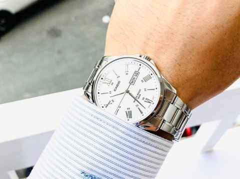 Casio ZEGAREK MĘSKI CASIO MTP-1384D-7A (zd108a) + BOX
