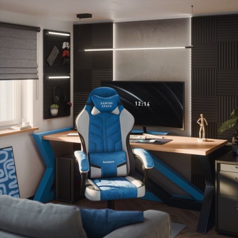 Fotel gamingowy welurowy Force 2.7 Blue