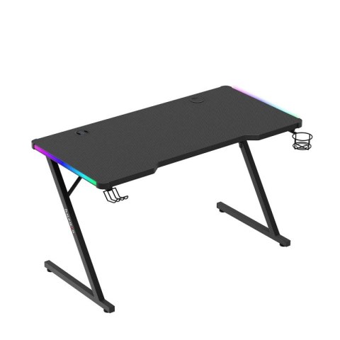 Biurko gamingowe Hero 2.5 RGB Black 120 cm