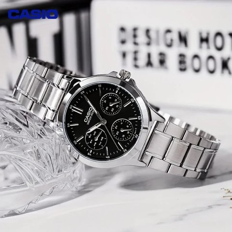 Casio ZEGAREK DAMSKI CASIO LTP-V300D-1A (zd566g) + BOX