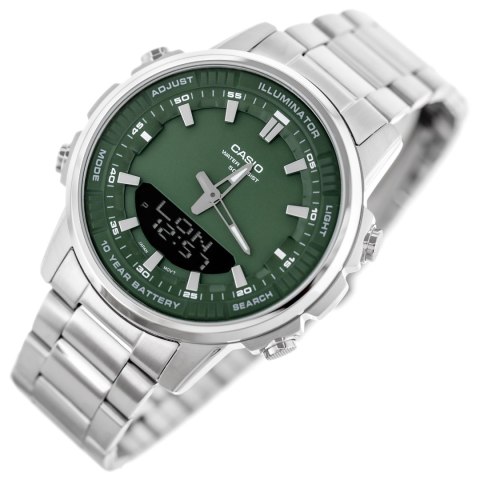 Casio ZEGAREK MĘSKI CASIO AMW-880D-3A + BOX