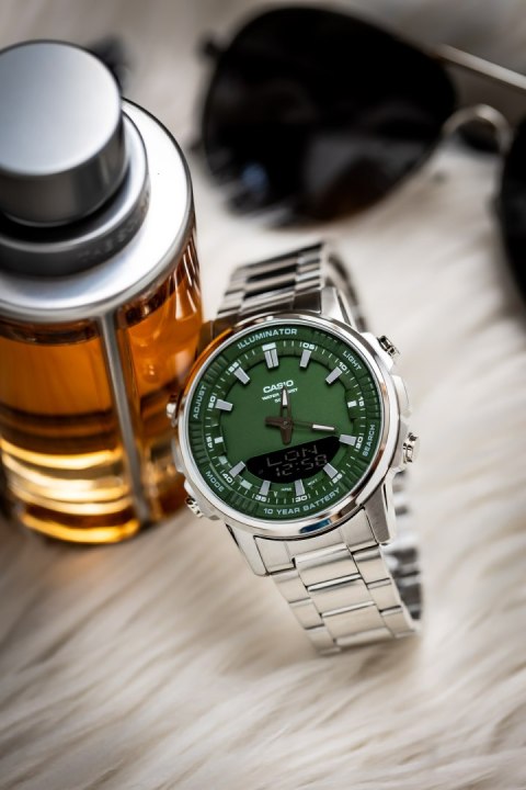 Casio ZEGAREK MĘSKI CASIO AMW-880D-3A + BOX