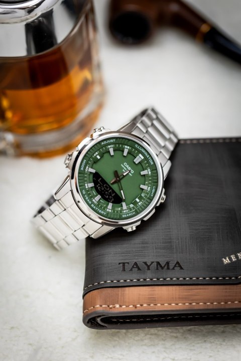 Casio ZEGAREK MĘSKI CASIO AMW-880D-3A + BOX
