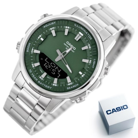 Casio ZEGAREK MĘSKI CASIO AMW-880D-3A + BOX
