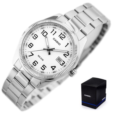 Casio ZEGAREK MĘSKI CASIO MTP-1302D-7B (zd072t) + BOX
