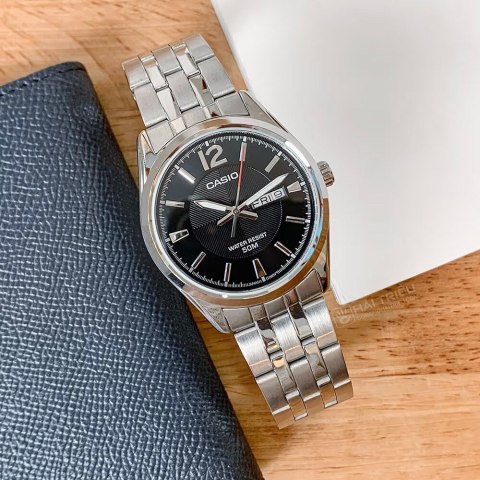 Casio ZEGAREK MĘSKI CASIO MTP-1335D 1AV (zd026a) + BOX