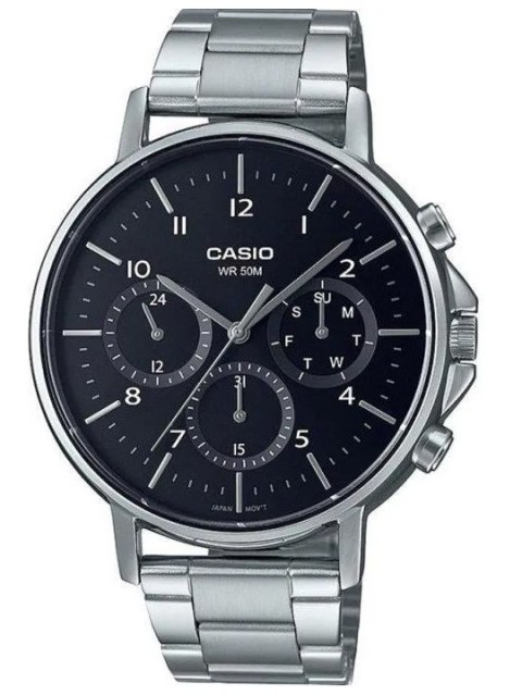 Casio ZEGAREK MĘSKI CASIO MTP-E321D-1A (zd269a) + BOX
